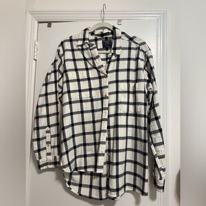 Abercrombie & Fitch plaid flannel